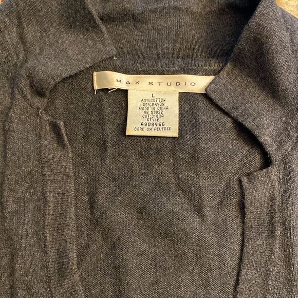 Max Studio 3/4 Length Sleeve Sweater Dress - Picture 2 of 5